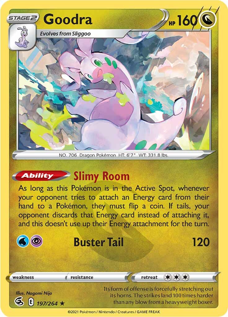 Goodra (197/264) [Sword & Shield: Fusion Strike] | L.A. Mood Comics and Games