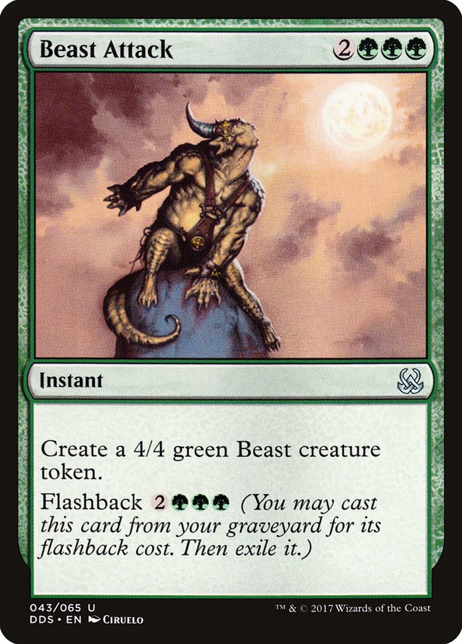 Beast Attack [Duel Decks: Mind vs. Might] | L.A. Mood Comics and Games