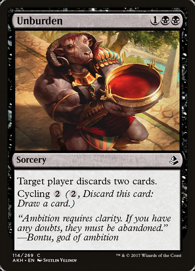 Unburden [Amonkhet] | L.A. Mood Comics and Games