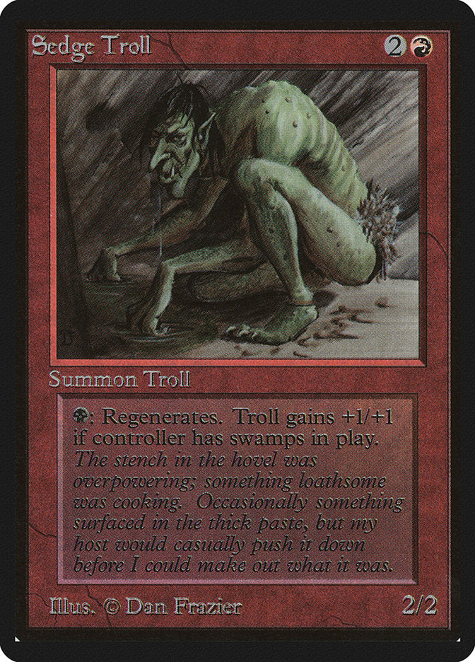 Sedge Troll [Beta Edition] | L.A. Mood Comics and Games