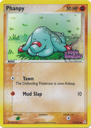 Phanpy (75/110) (Stamped) [EX: Holon Phantoms] | L.A. Mood Comics and Games