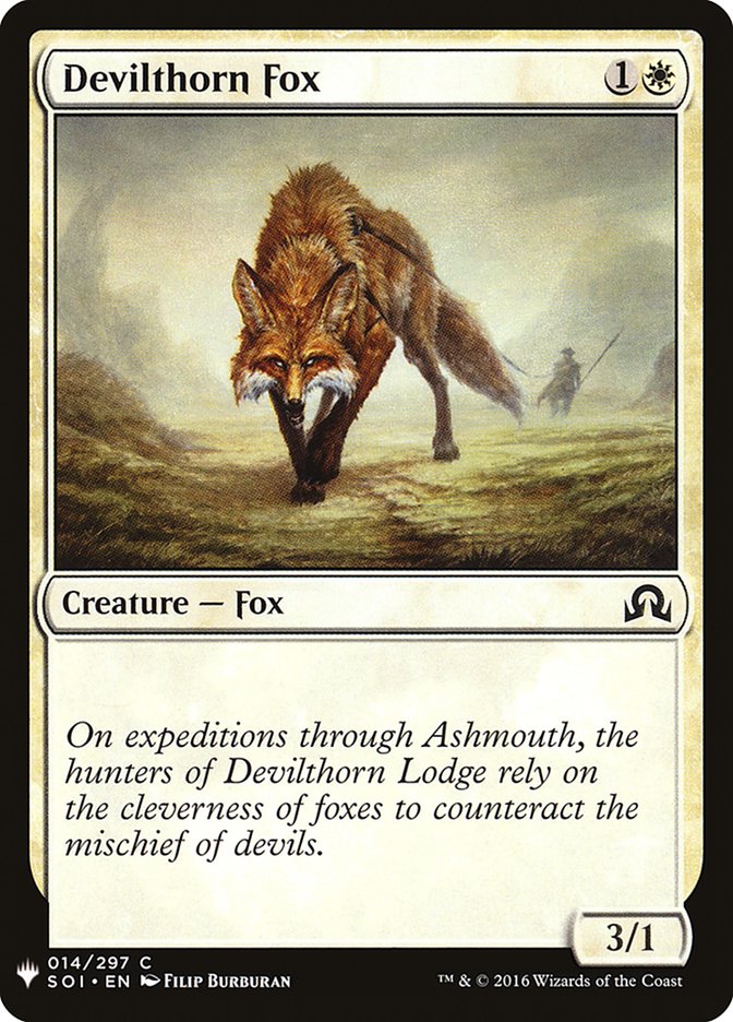 Devilthorn Fox [Mystery Booster] | L.A. Mood Comics and Games