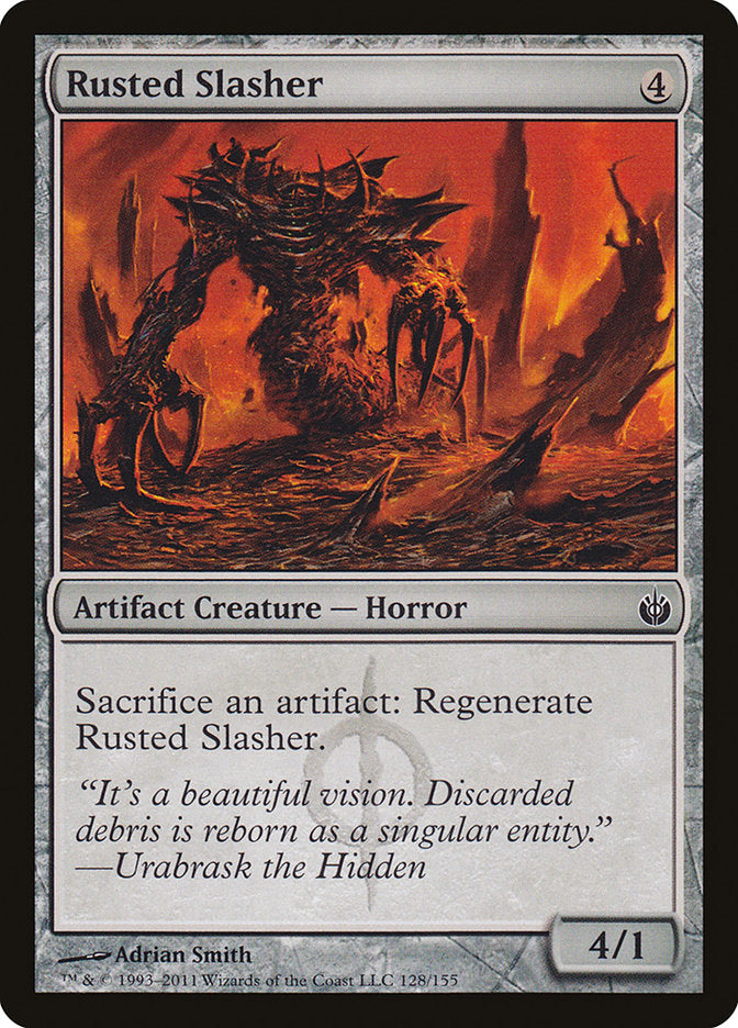 Rusted Slasher [Mirrodin Besieged] | L.A. Mood Comics and Games