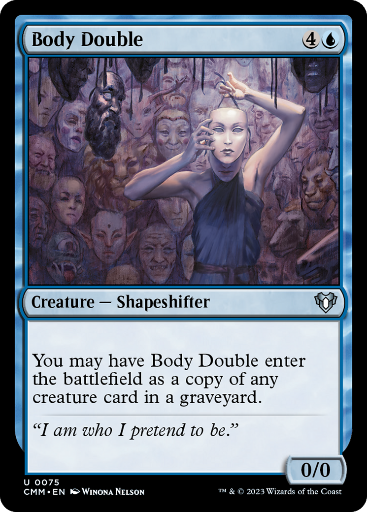Body Double [Commander Masters] | L.A. Mood Comics and Games