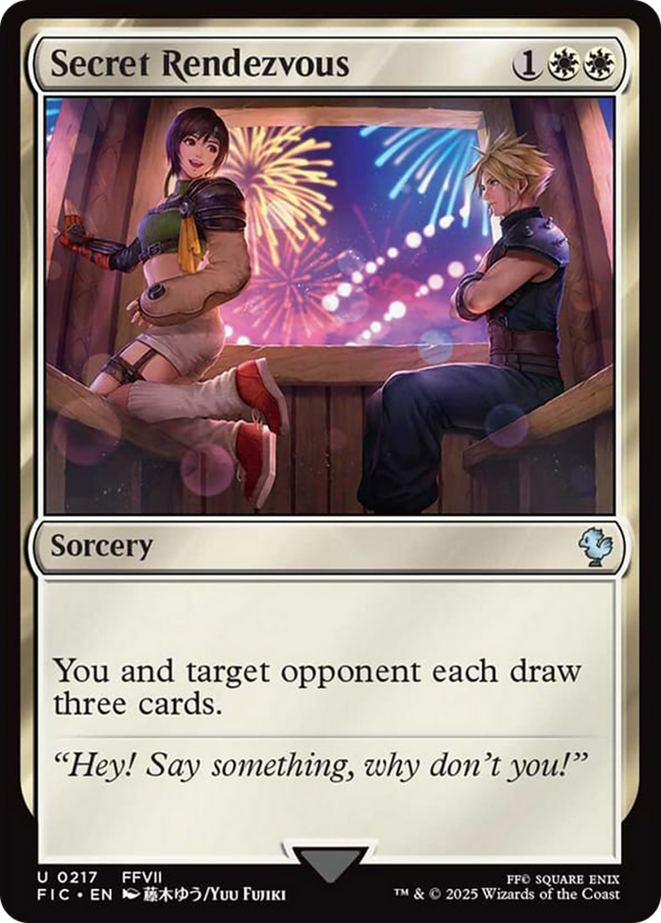 Secret Rendezvous (0217) [FINAL FANTASY Commander] | L.A. Mood Comics and Games