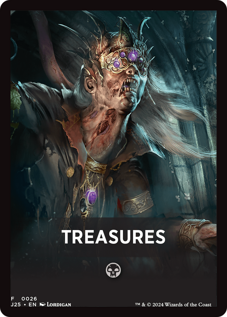 Treasures Theme Card [Foundations Jumpstart Front Cards] | L.A. Mood Comics and Games