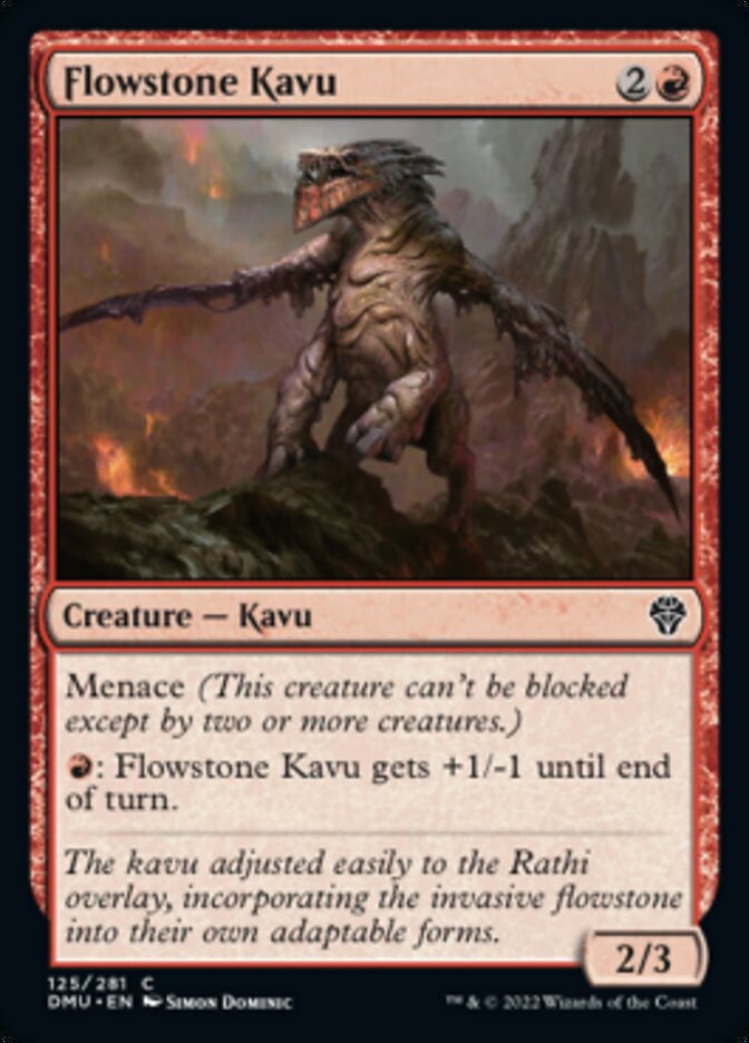 Flowstone Kavu [Dominaria United] | L.A. Mood Comics and Games