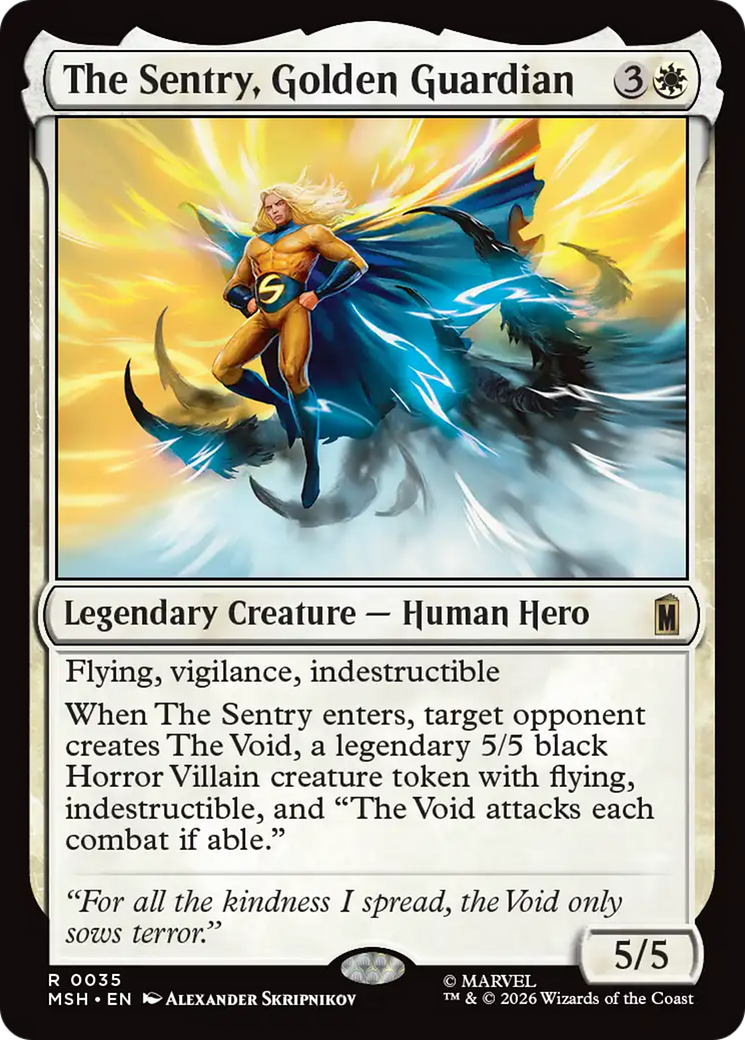 The Sentry, Golden Guardian [Marvel Super Heroes] | L.A. Mood Comics and Games