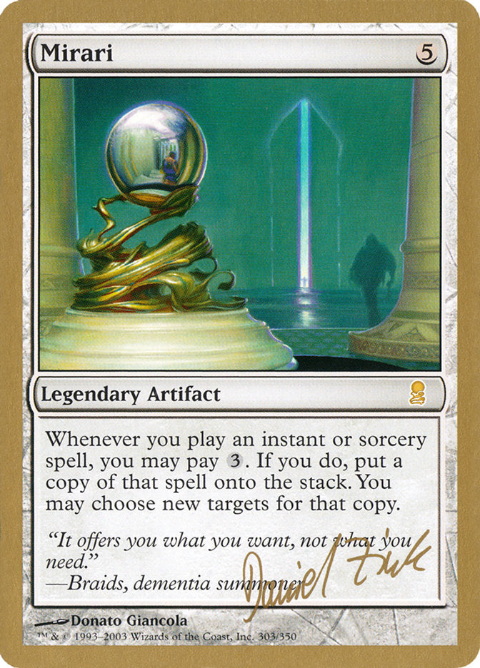 Mirari (Daniel Zink) [World Championship Decks 2003] | L.A. Mood Comics and Games