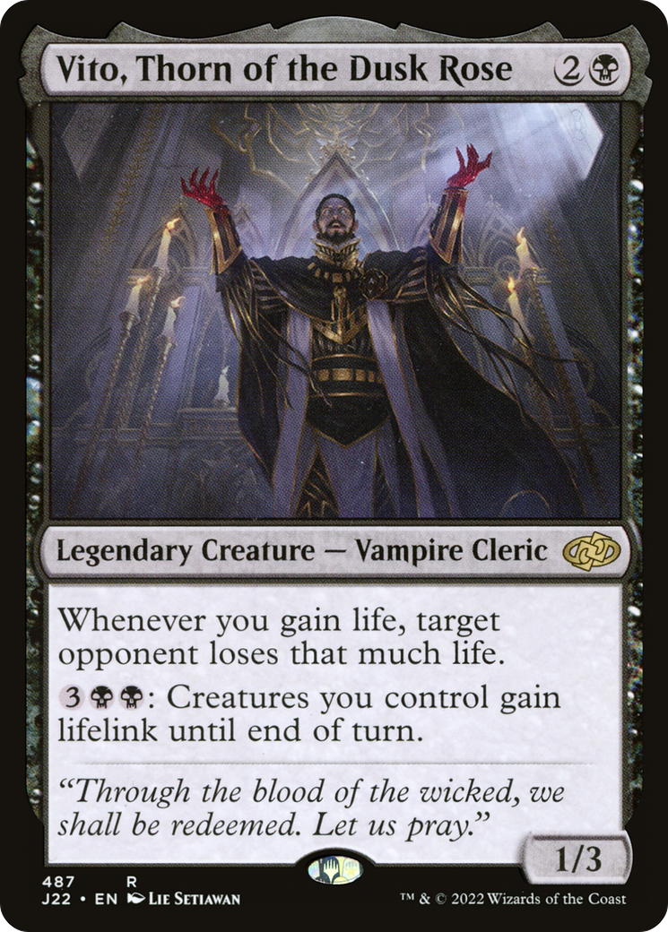 Vito, Thorn of the Dusk Rose [Jumpstart 2022] | L.A. Mood Comics and Games