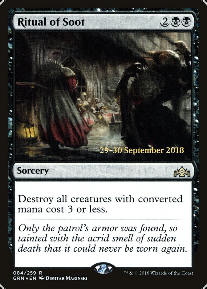 Ritual of Soot [Guilds of Ravnica Prerelease Promos] | L.A. Mood Comics and Games