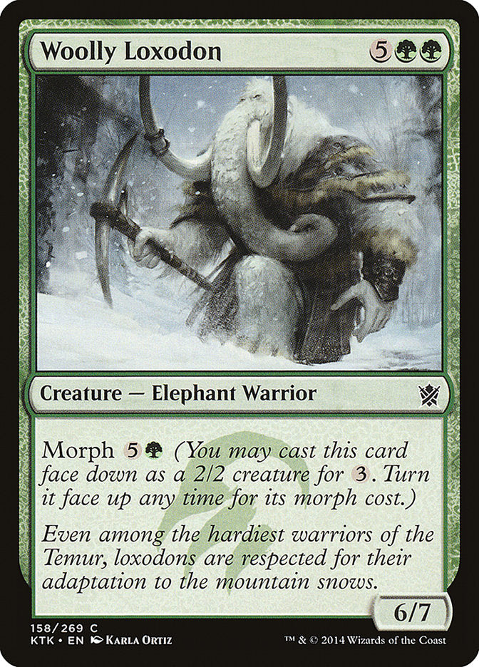 Woolly Loxodon [Khans of Tarkir] | L.A. Mood Comics and Games