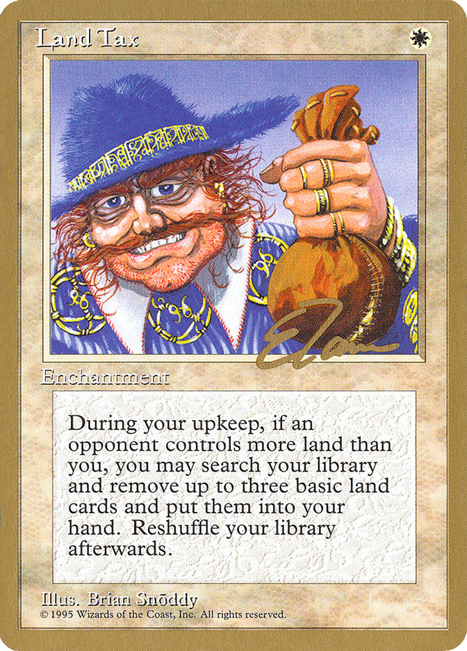 Land Tax (Eric Tam) [Pro Tour Collector Set] | L.A. Mood Comics and Games