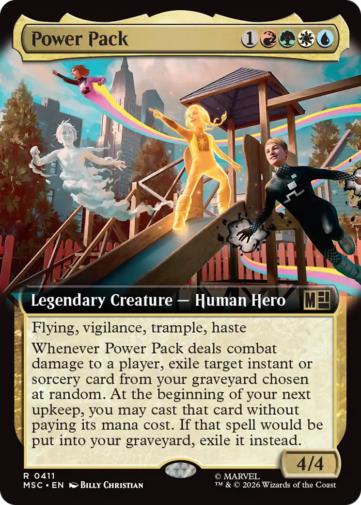 Power Pack (Extended Art) [Marvel Super Heroes Commander] | L.A. Mood Comics and Games