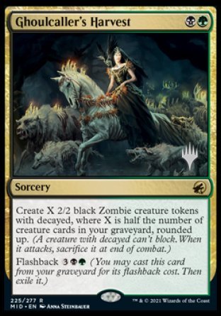 Ghoulcaller's Harvest (Promo Pack) [Innistrad: Midnight Hunt Promos] | L.A. Mood Comics and Games