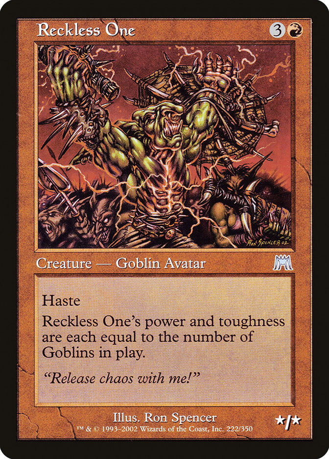 Reckless One [Onslaught] | L.A. Mood Comics and Games