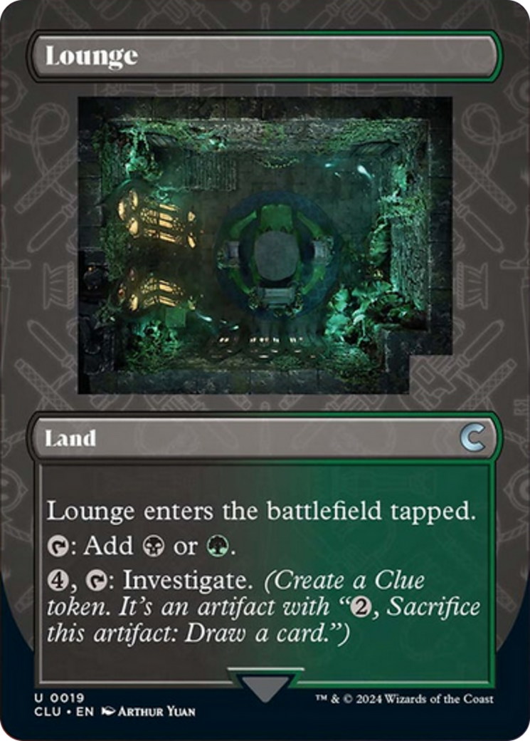Lounge (Borderless) [Ravnica: Clue Edition] | L.A. Mood Comics and Games