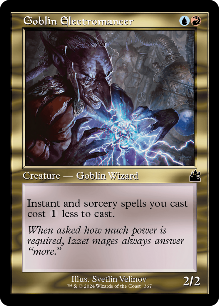 Goblin Electromancer (Retro Frame) [Ravnica Remastered] | L.A. Mood Comics and Games