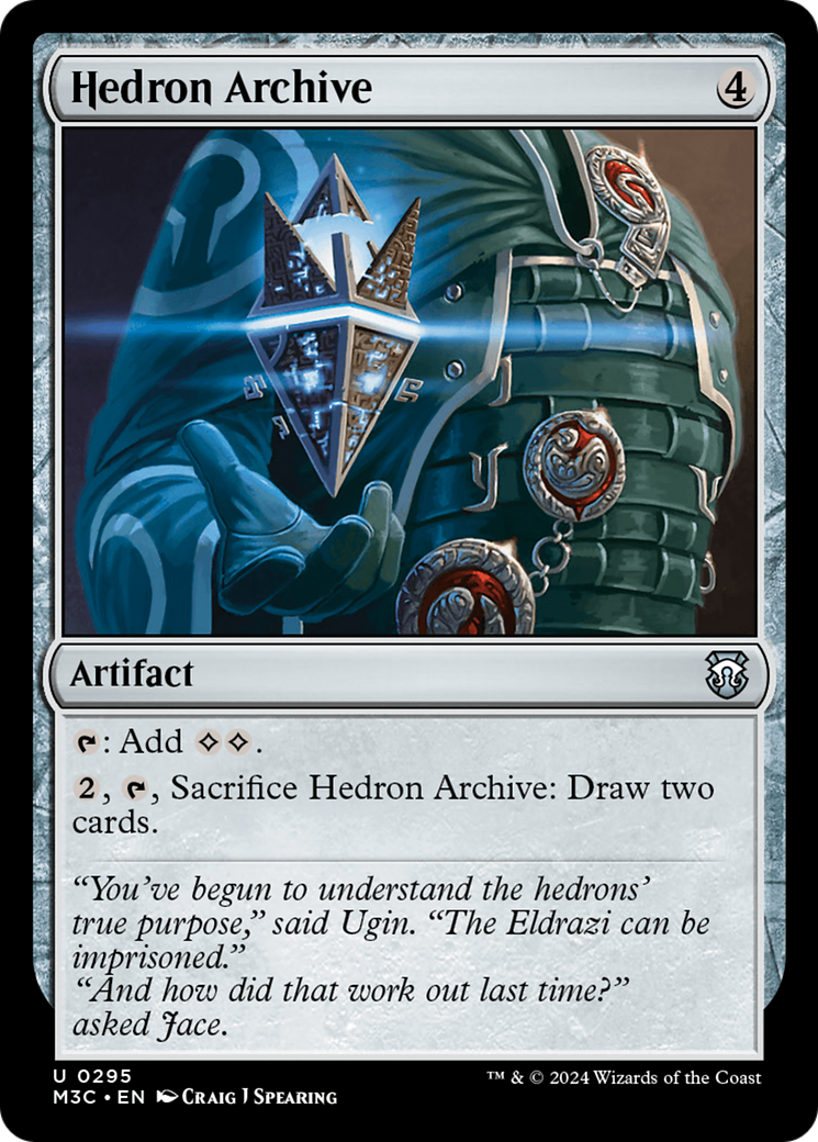 Hedron Archive (Ripple Foil) [Modern Horizons 3 Commander] | L.A. Mood Comics and Games