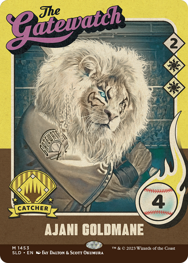 Ajani Goldmane [Secret Lair Drop Series] | L.A. Mood Comics and Games