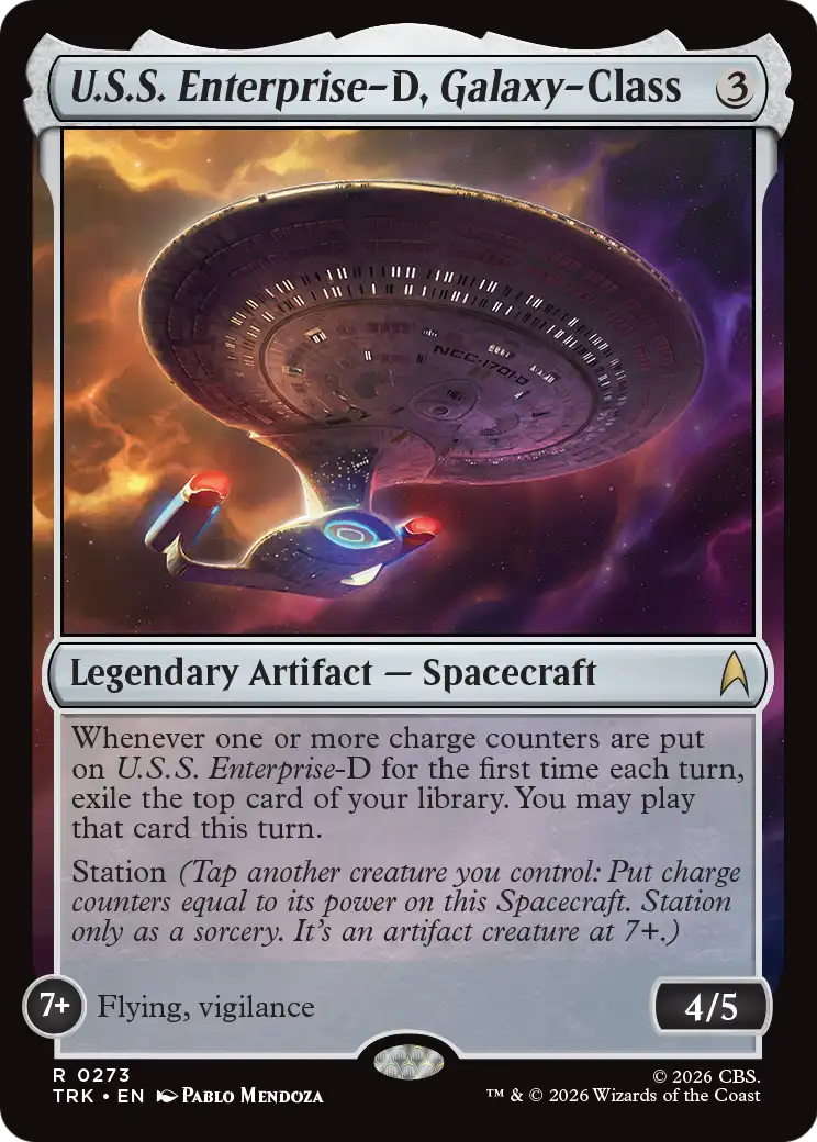 U.S.S. Enterprise-D, Galaxy-Class [Star Trek] | L.A. Mood Comics and Games