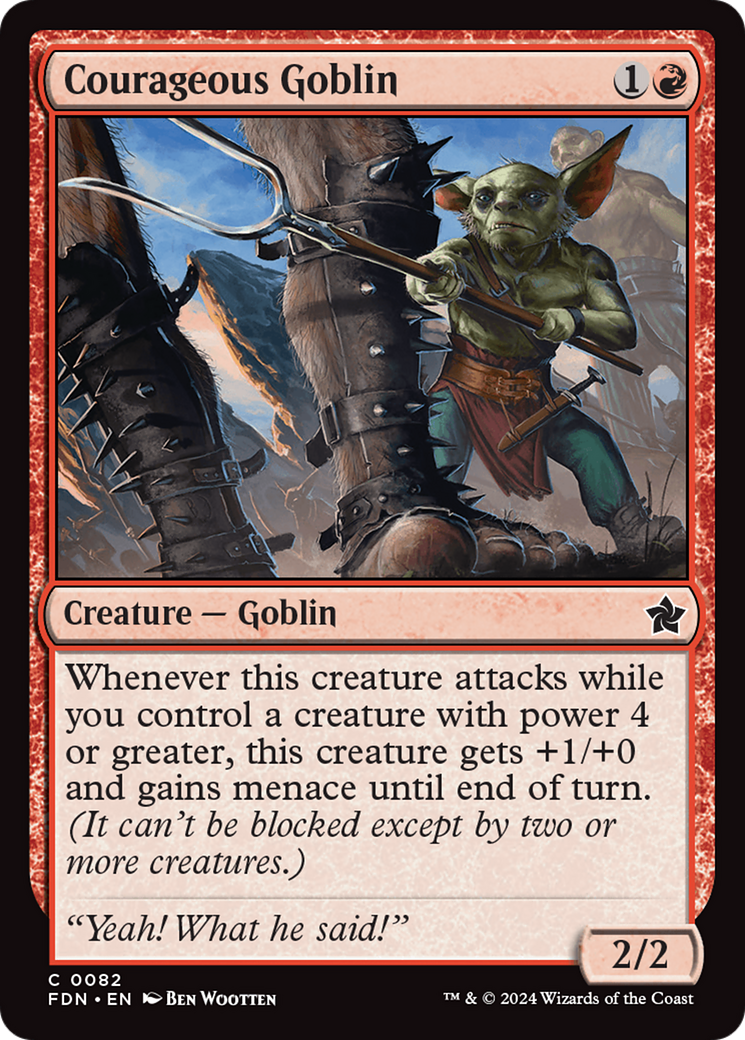 Courageous Goblin [Foundations] | L.A. Mood Comics and Games