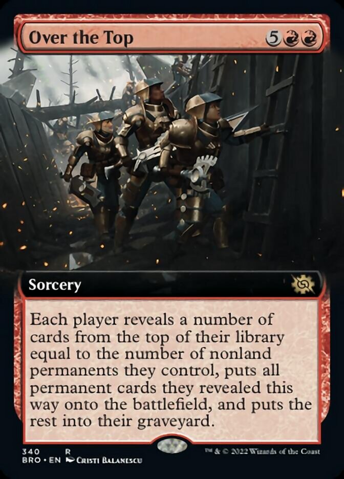 Over the Top (Extended Art) [The Brothers' War] | L.A. Mood Comics and Games