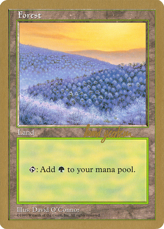 Forest (sg449) (Svend Geertsen) [World Championship Decks 1997] | L.A. Mood Comics and Games