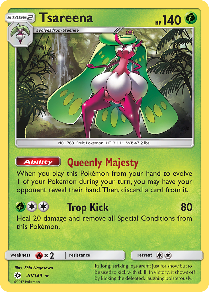 Tsareena (20/149) [Sun & Moon: Base Set] | L.A. Mood Comics and Games