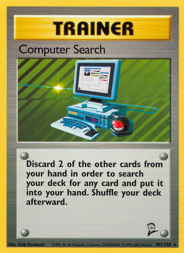 Computer Search (101/130) [Base Set 2] | L.A. Mood Comics and Games
