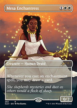 Mesa Enchantress (Borderless) [Secret Lair Drop Series] | L.A. Mood Comics and Games
