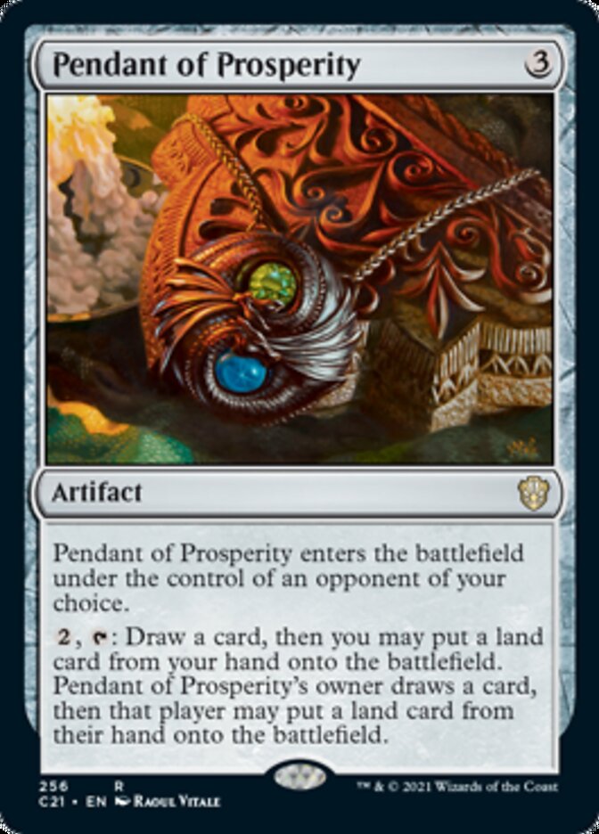 Pendant of Prosperity [Commander 2021] | L.A. Mood Comics and Games