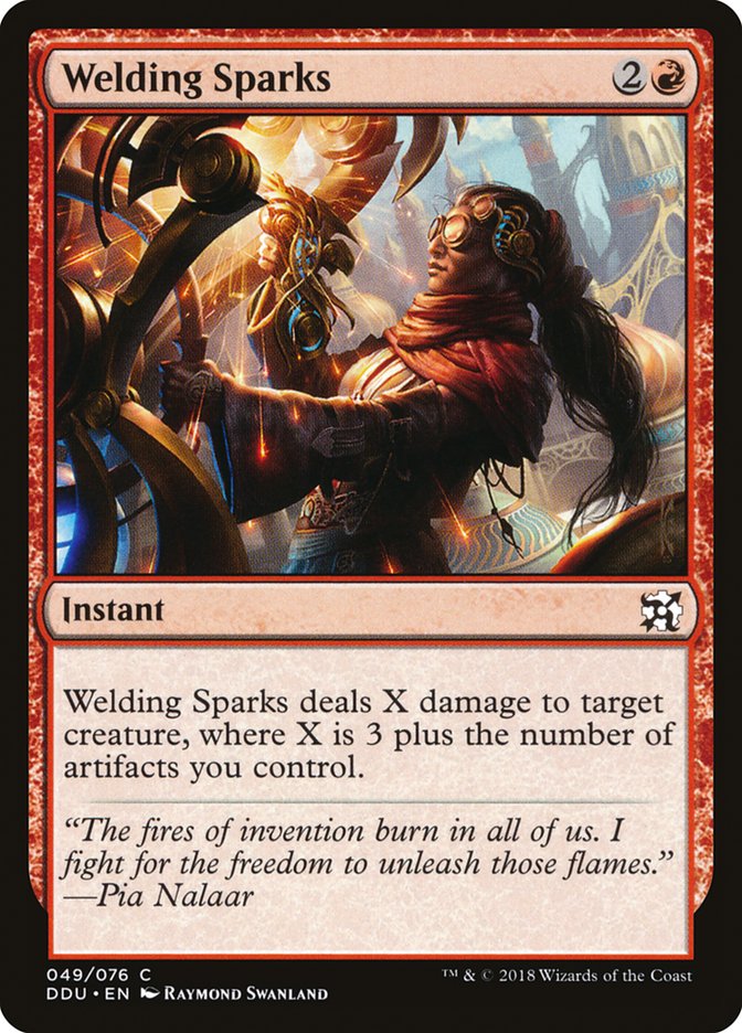 Welding Sparks [Duel Decks: Elves vs. Inventors] | L.A. Mood Comics and Games