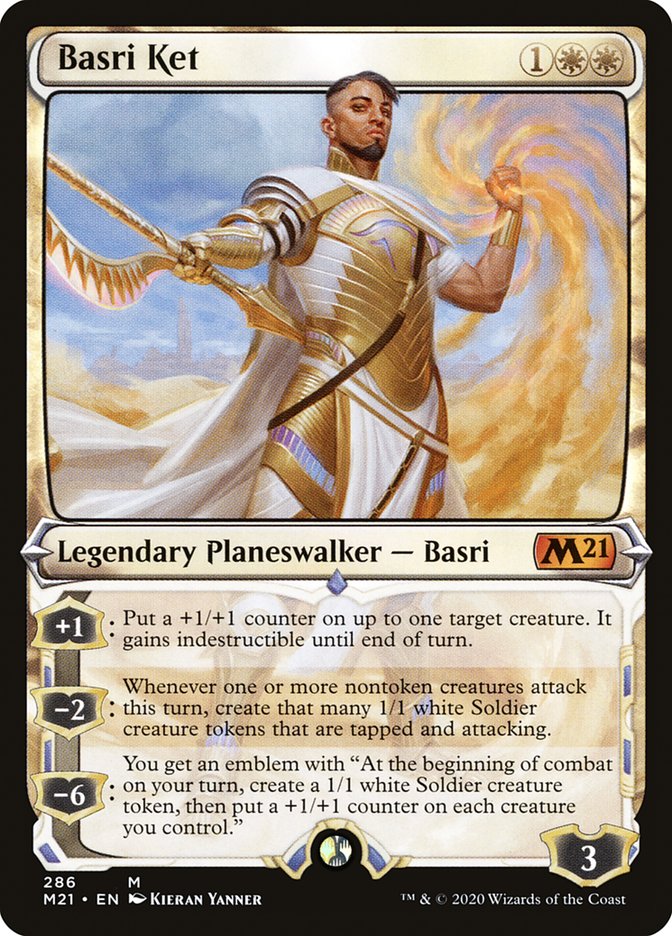 Basri Ket (Showcase) [Core Set 2021] | L.A. Mood Comics and Games