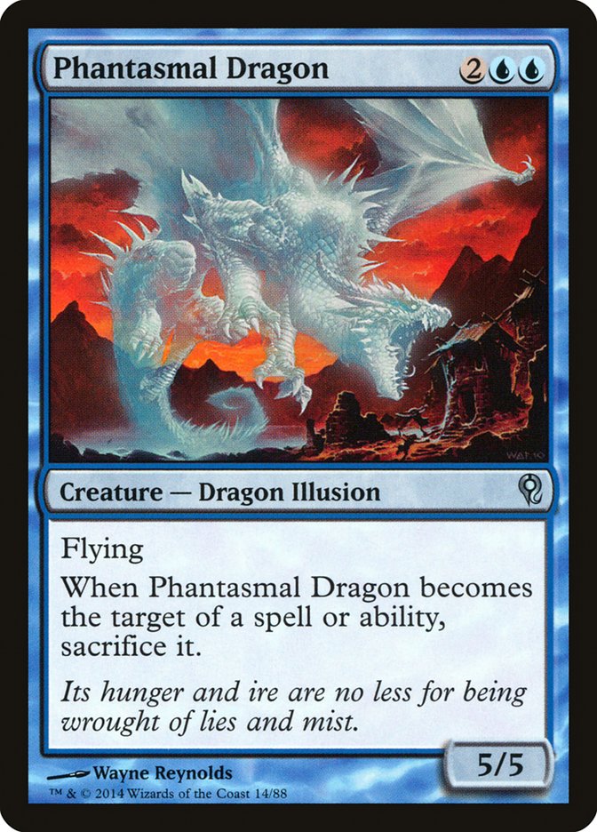 Phantasmal Dragon [Duel Decks: Jace vs. Vraska] | L.A. Mood Comics and Games