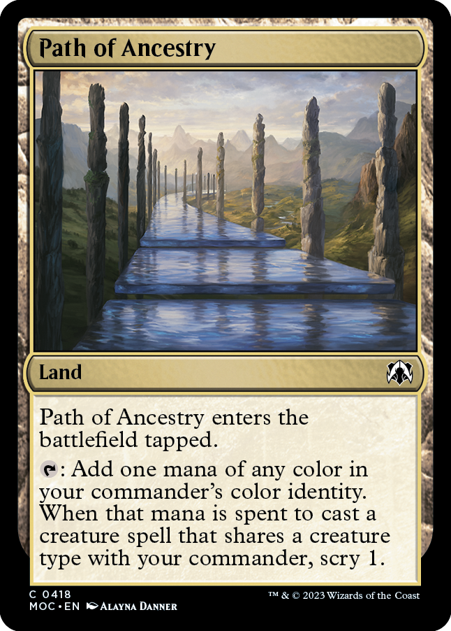 Path of Ancestry [March of the Machine Commander] | L.A. Mood Comics and Games