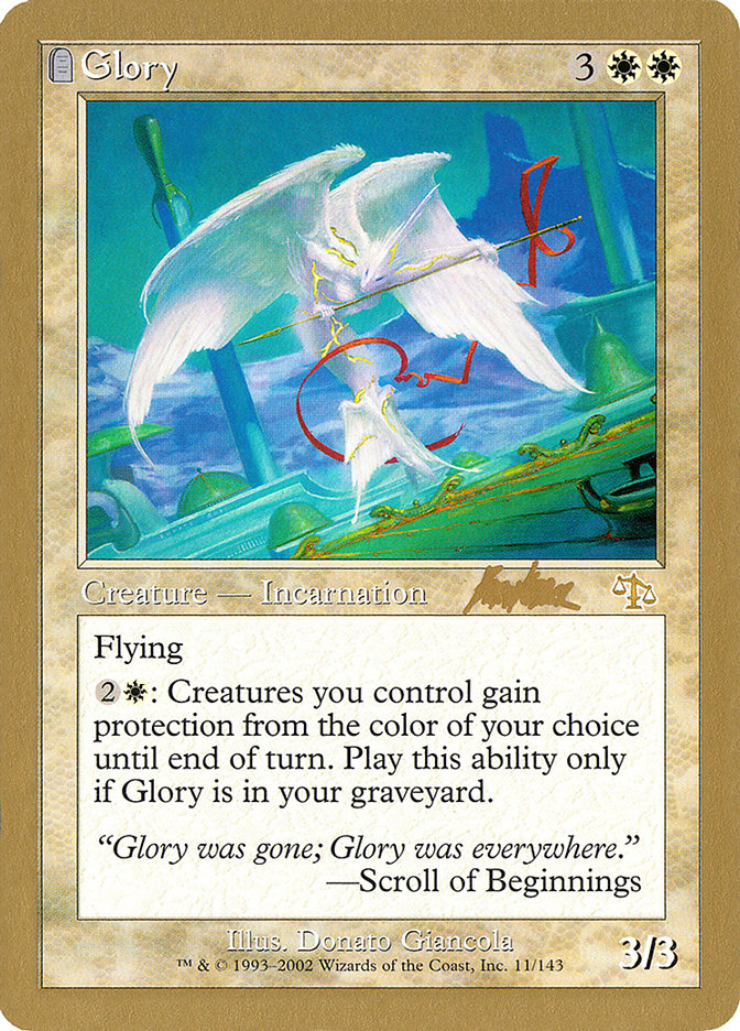 Glory (Brian Kibler) [World Championship Decks 2002] | L.A. Mood Comics and Games