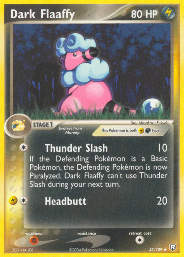 Dark Flaaffy (33/109) [EX: Team Rocket Returns] | L.A. Mood Comics and Games