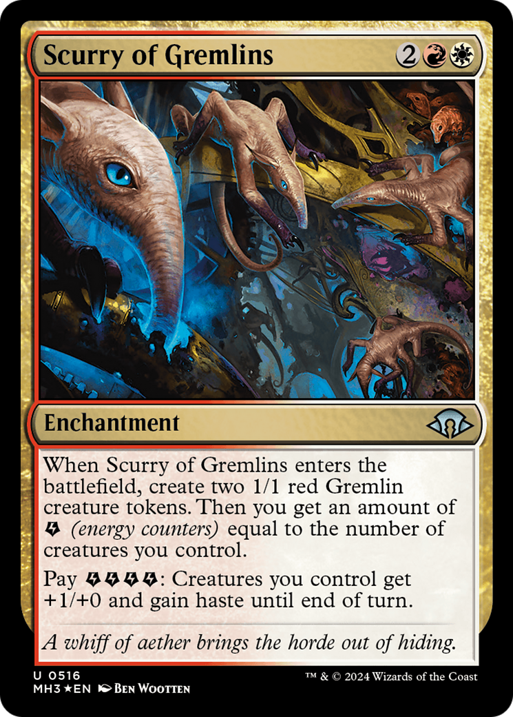 Scurry of Gremlins (Ripple Foil) [Modern Horizons 3] | L.A. Mood Comics and Games