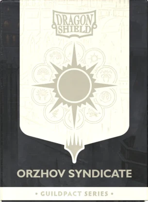DRAGON SHIELD SLEEVES DUAL MATTE MTG GUILDPACT ORZHOV SYNDICATE 100CT | L.A. Mood Comics and Games