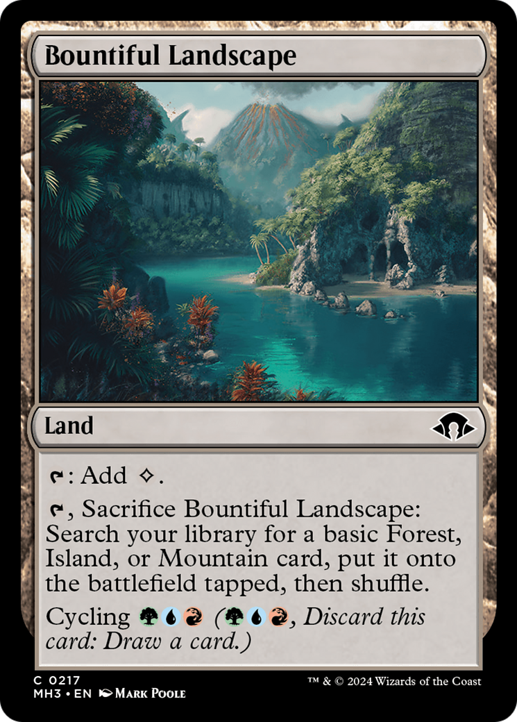 Bountiful Landscape [Modern Horizons 3] | L.A. Mood Comics and Games