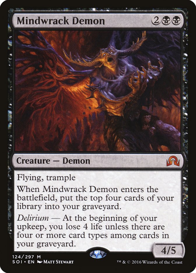 Mindwrack Demon [Shadows over Innistrad] | L.A. Mood Comics and Games