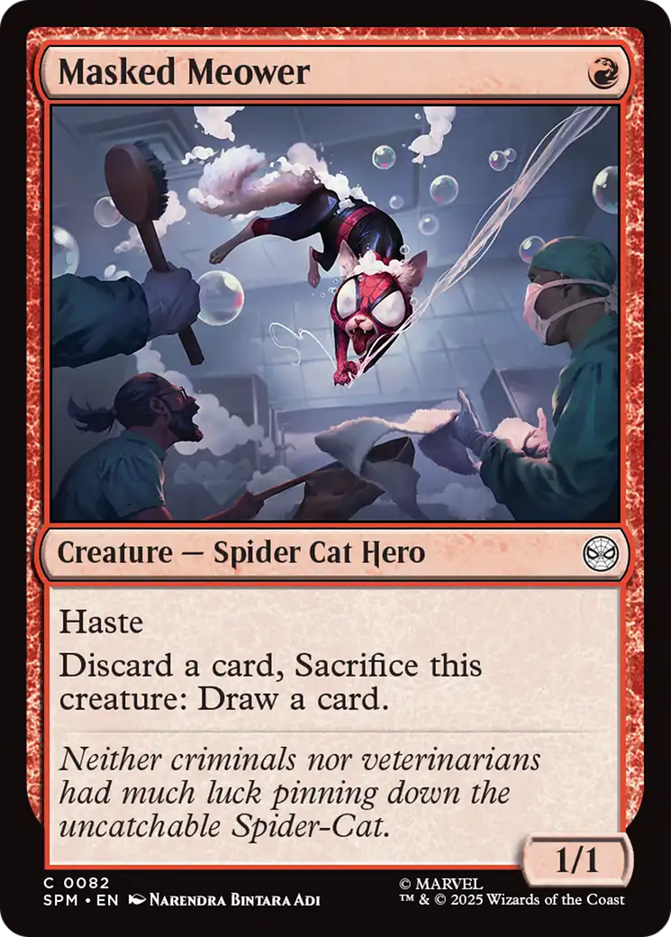 Masked Meower [Marvel's Spider-Man] | L.A. Mood Comics and Games