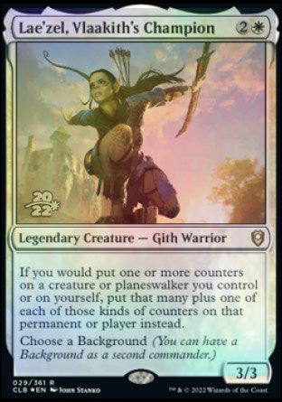 Lae'zel, Vlaakith's Champion [Commander Legends: Battle for Baldur's Gate Prerelease Promos] | L.A. Mood Comics and Games