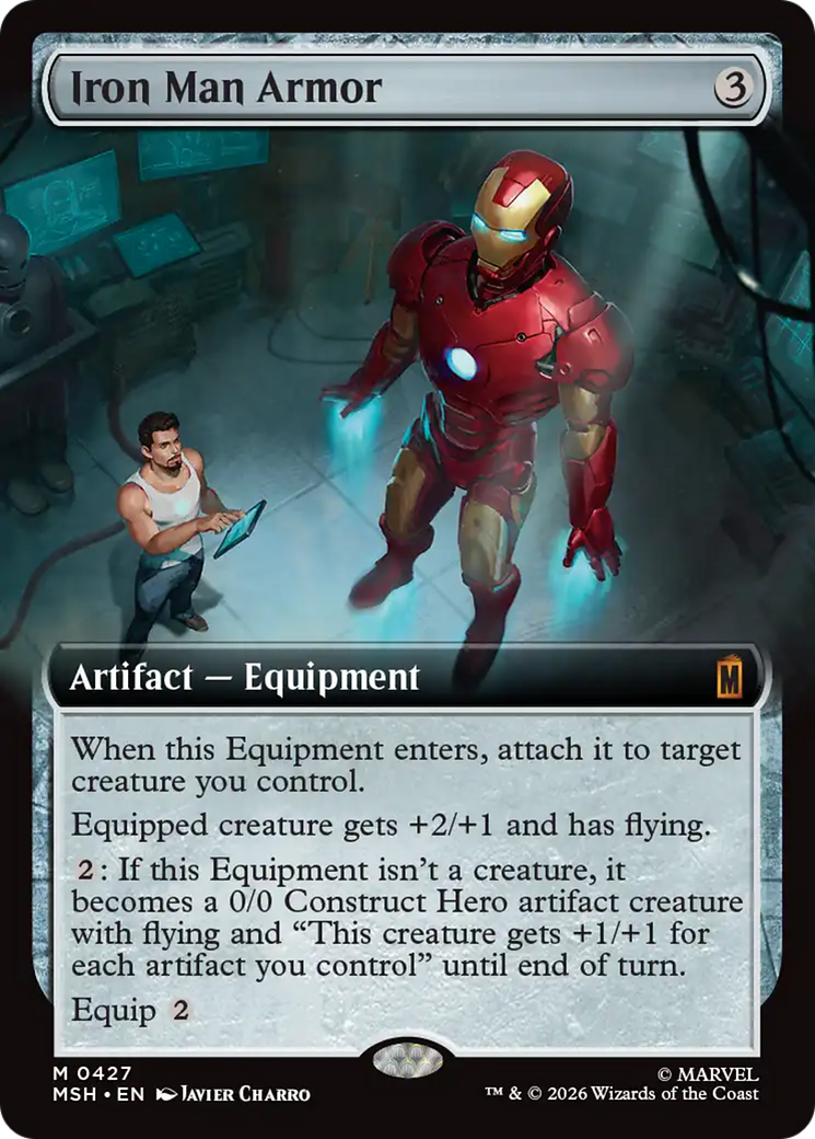 Iron Man Armor (Extended Art) [Marvel Super Heroes] | L.A. Mood Comics and Games