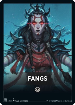 Fangs Theme Card [Jumpstart 2022 Front Cards] | L.A. Mood Comics and Games