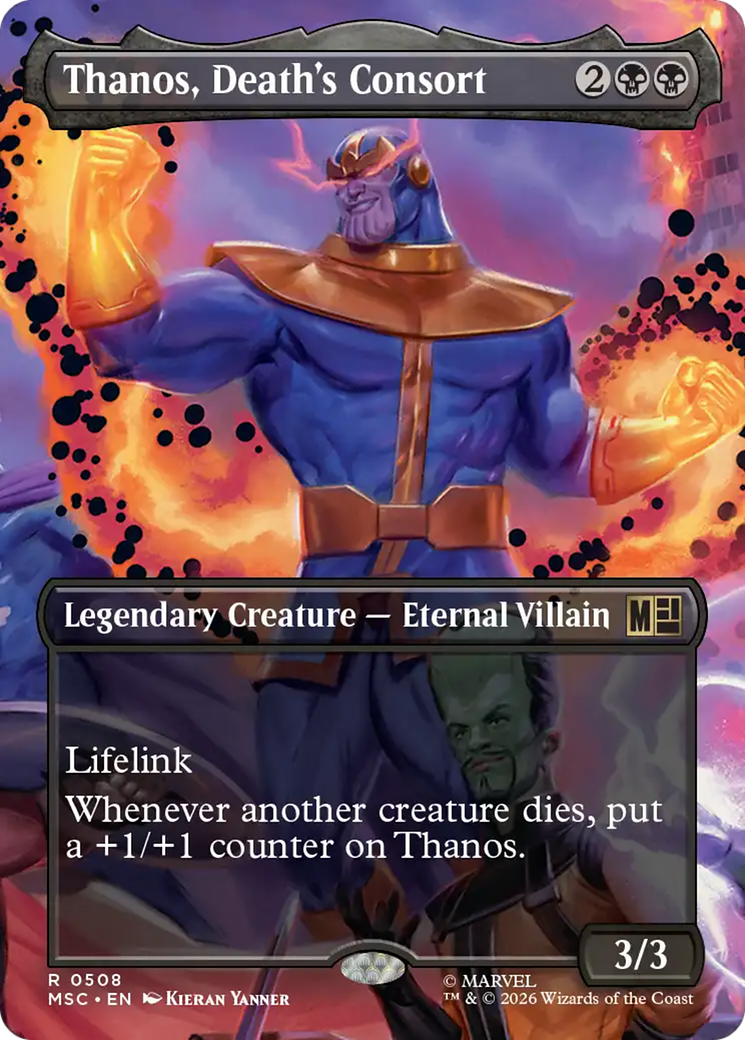 Thanos, Death's Consort (Extended Art) [Marvel Super Heroes Commander] | L.A. Mood Comics and Games