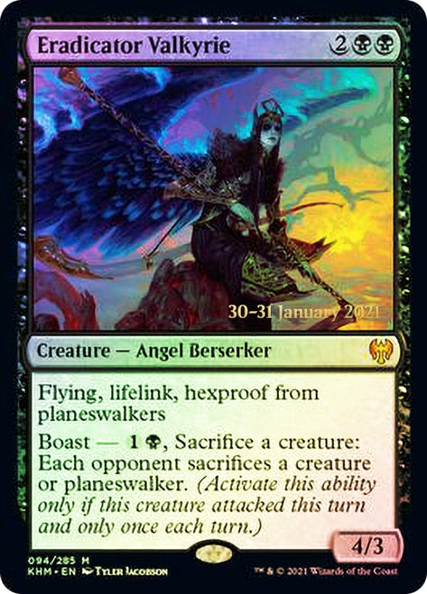 Eradicator Valkyrie [Kaldheim Prerelease Promos] | L.A. Mood Comics and Games