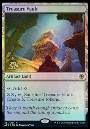 Treasure Vault [Dungeons & Dragons: Adventures in the Forgotten Realms Prerelease Promos] | L.A. Mood Comics and Games