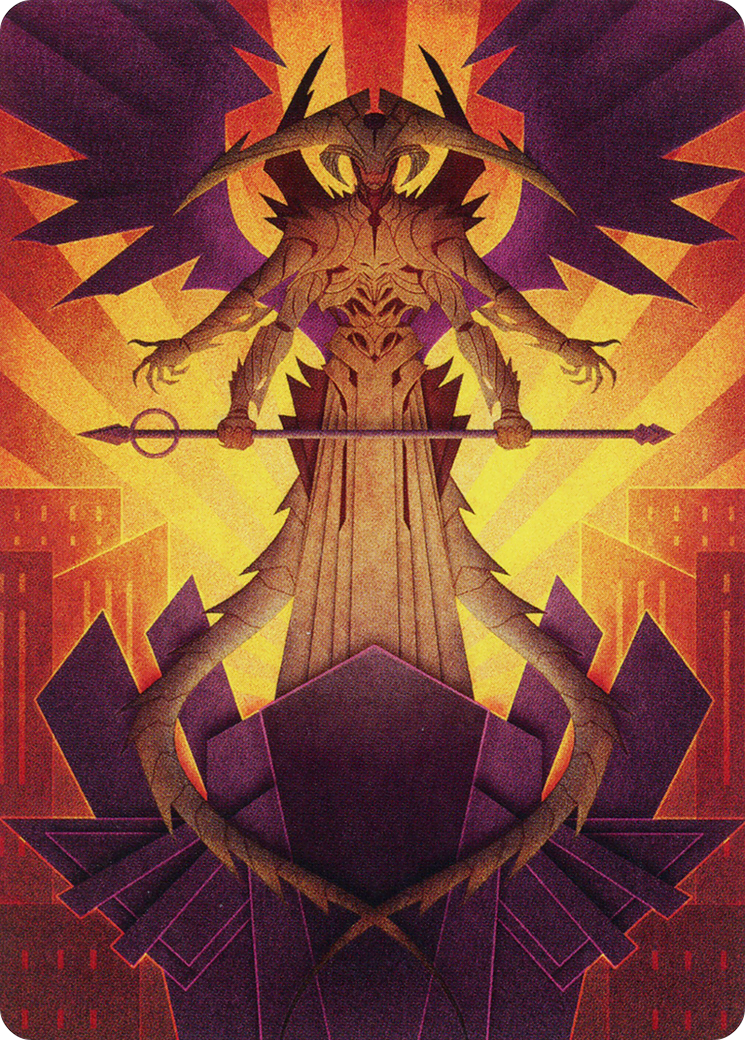 Atraxa, Praetors' Voice Art Card [March of the Machine Art Series] | L.A. Mood Comics and Games
